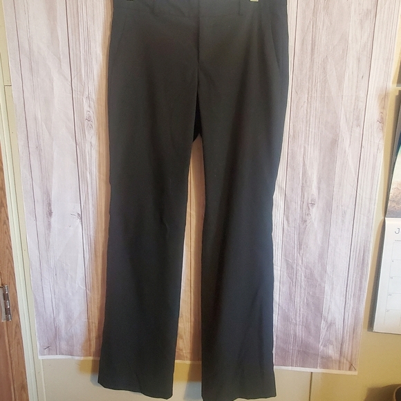 BANANA REPUBLIC 4P. MARTIN FIT BLACK OFFICE PANTS. - Picture 1 of 6